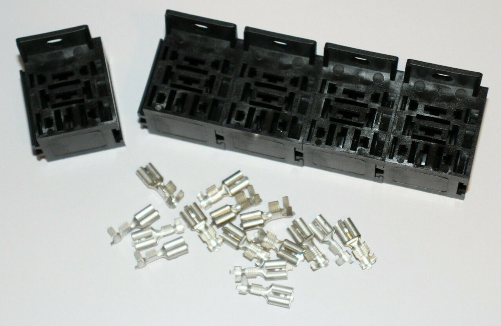 5 PCS Stackable ISO Relay Socket with Terminals (IKA Germany)