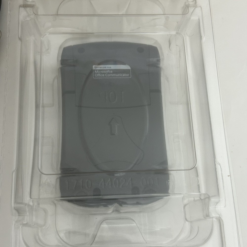 New In Box Polycom CX100 Audio Communicator USB Speakerphone w/ Soft Case, Inst.