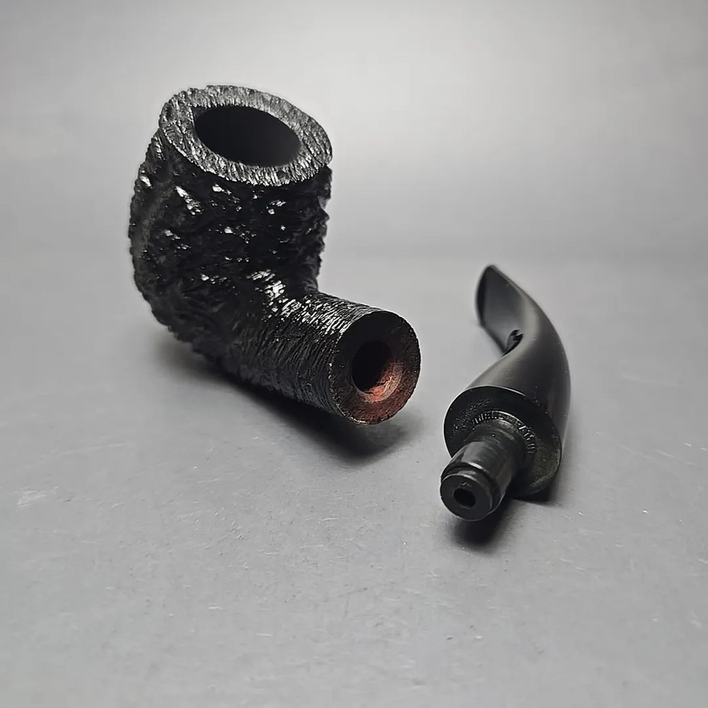 Savinelli 150th Anniversary Capri Root Briar 616 KS Rusticated Briar Pipe, New