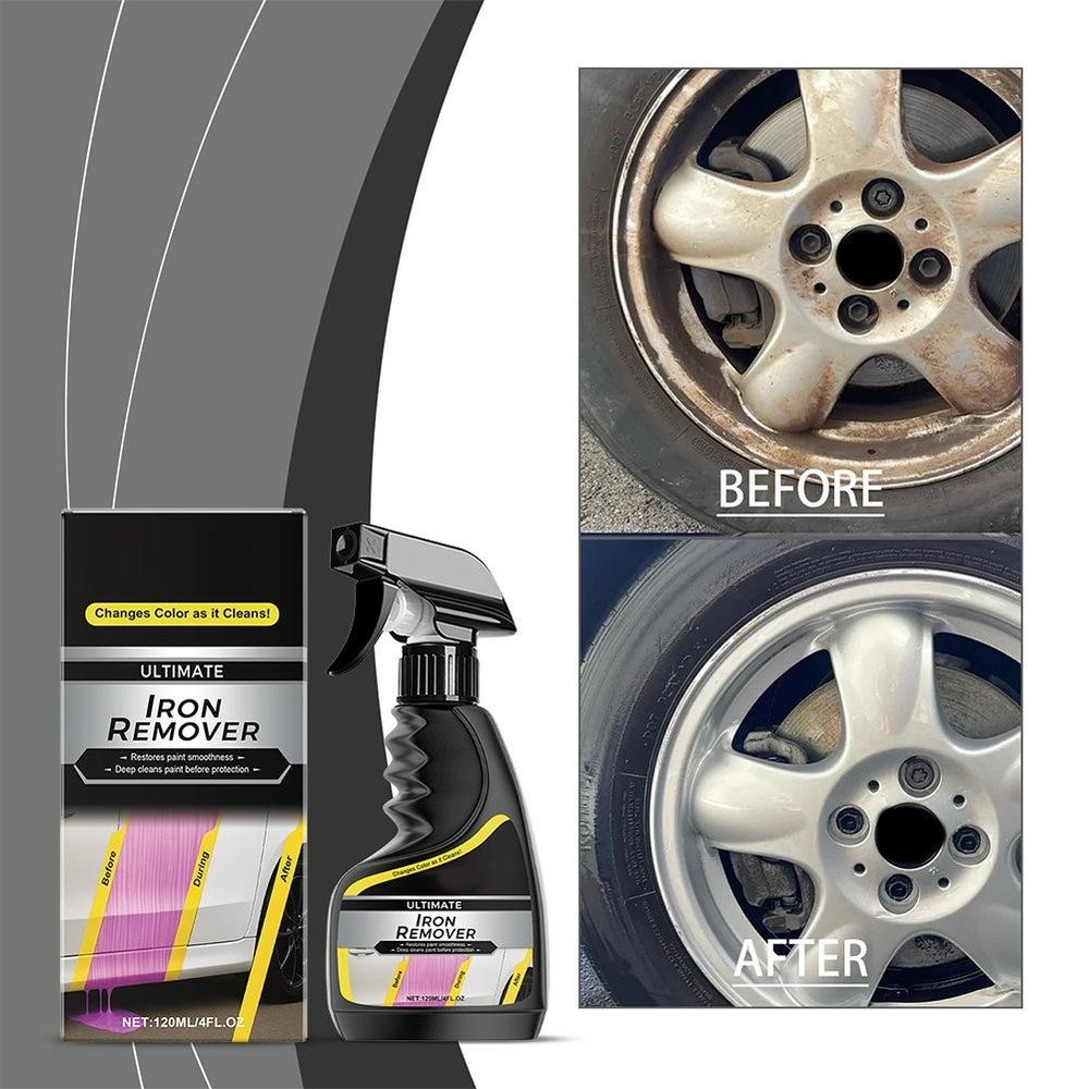 120ML Car Rust Removal: Powerful Rust Remover Spray for Rust Removal Fast