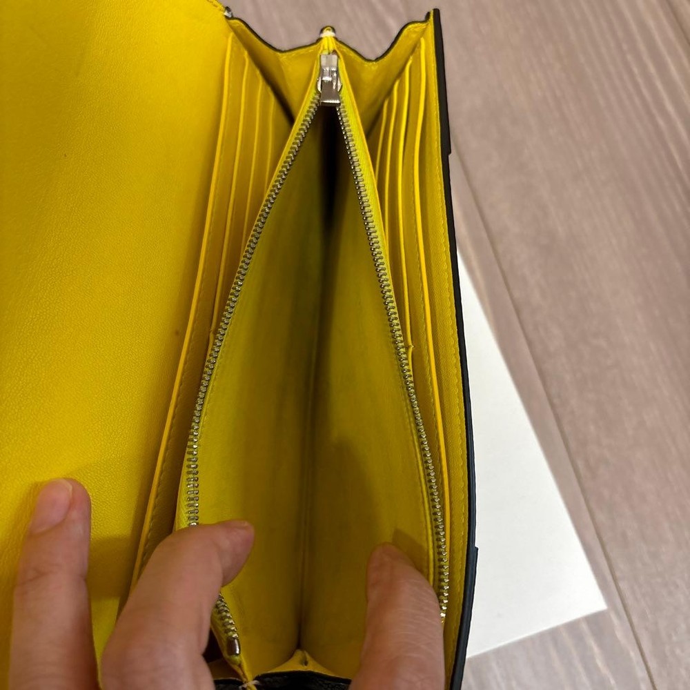 CELINE Large Flap Multi Function Long Wallet From Japan