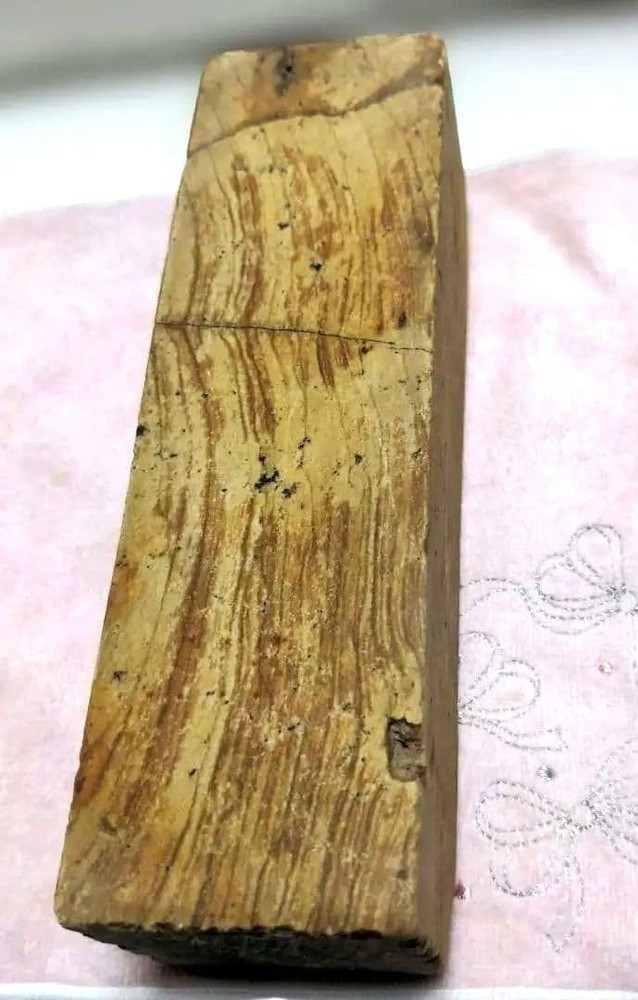 Natural Japanese Whetstone Medium Grit for Carpentry Tools