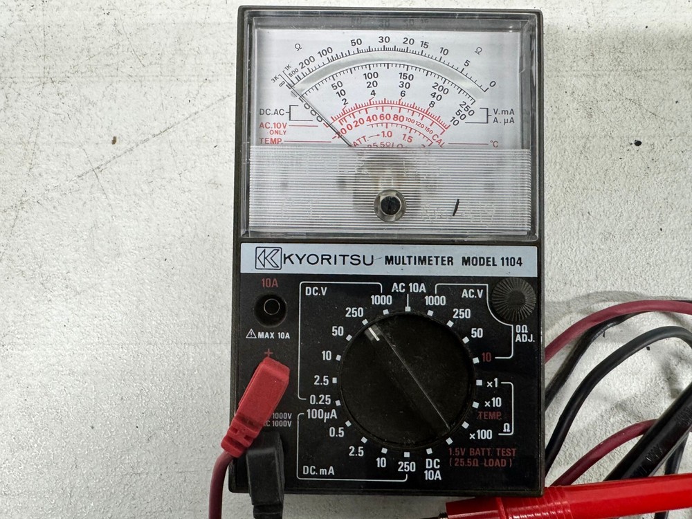 KYORITSU Digital Multimeter Model 1104