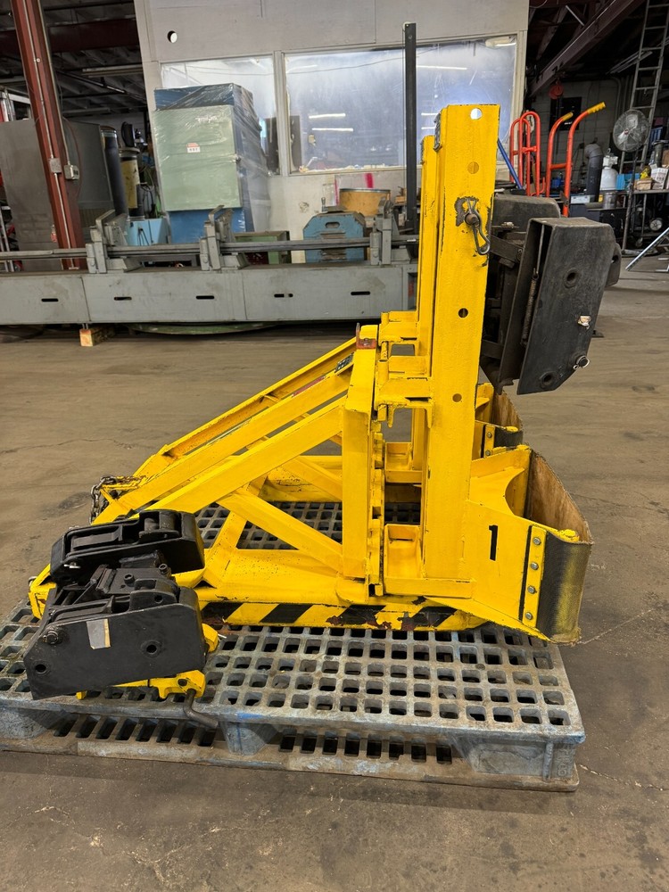 Liftomatic Fork Mounted 2 Drum Picker/Handler 4,000 Lbs Capacity