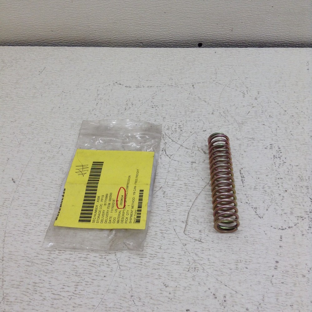 TE 2809634 Compression Spring 81776989 New (TSC)