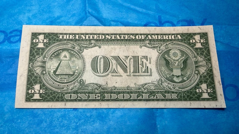 💵 $1 Silver Certificate – Uncirculated Blue Seal – 1935 Note Perfect Notes 💙