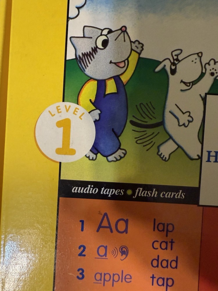 Vintage Hooked on Phonics Learn to Read Level 1 Kit