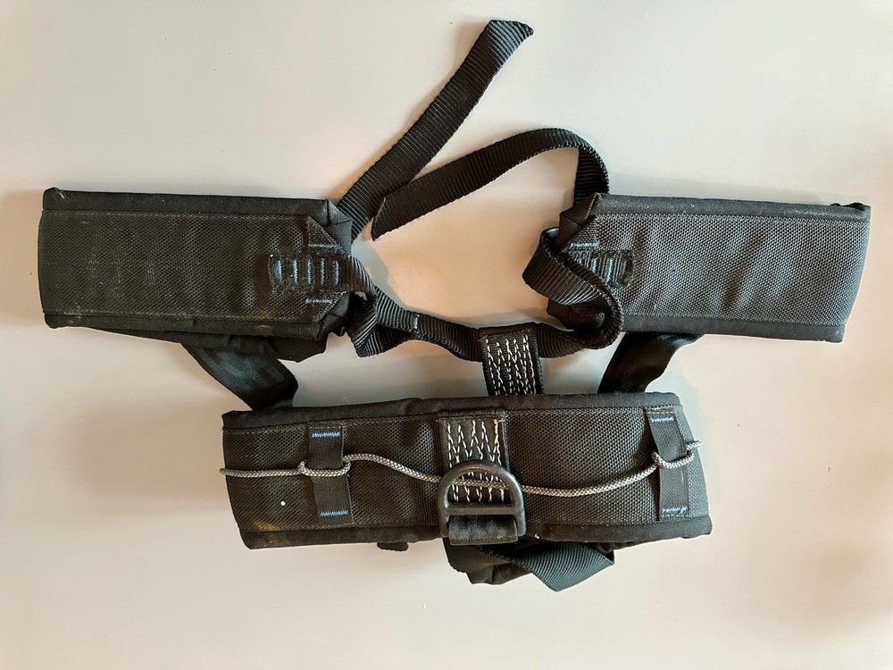 rappelling harness
