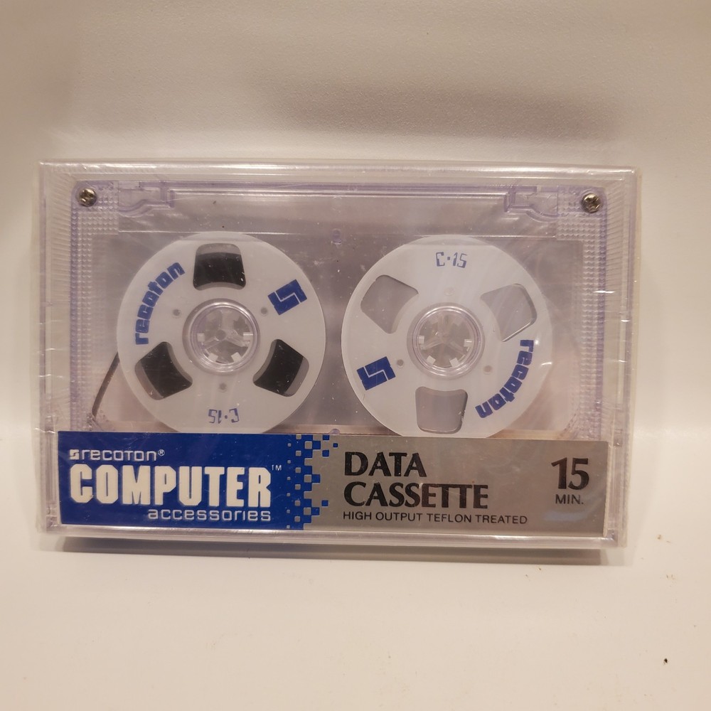 RECOTON COMPUTER TAPE DATA CASSETTE  15 min. NEW !!!