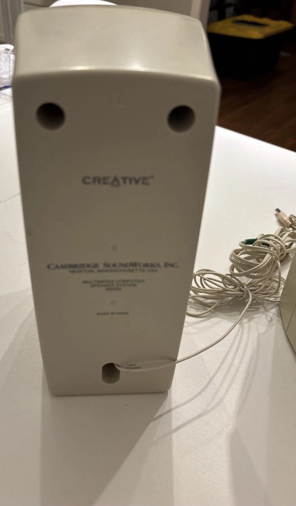 Cambridge SoundWorks SBS52 Multimedia Computer Speaker System Desktop PC Working