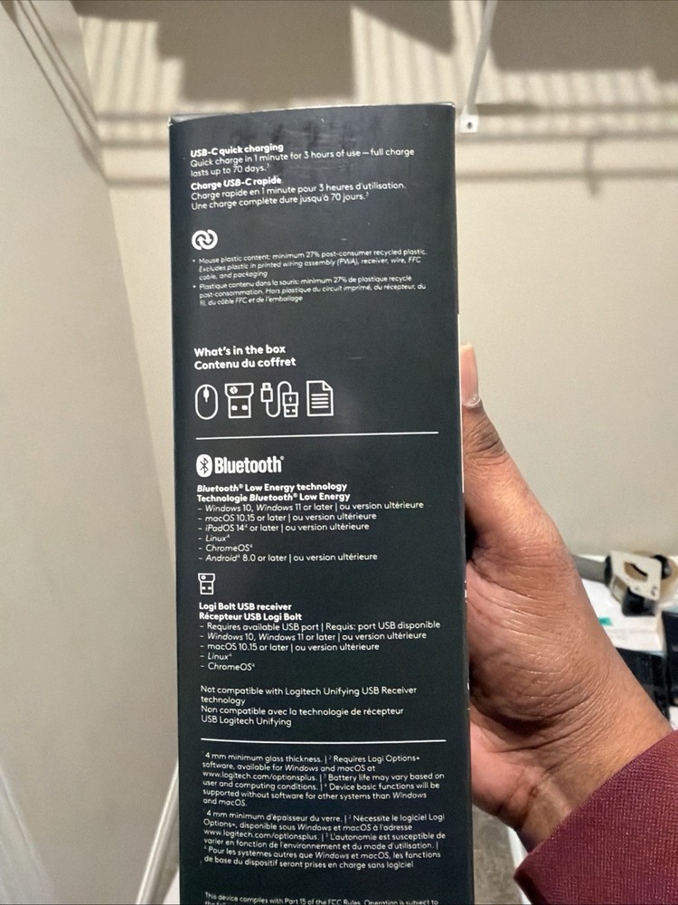 Logitech MX Master 3S Wireless Mouse Ultrafast Scrolling 8K DPI PC/Mac Graphite