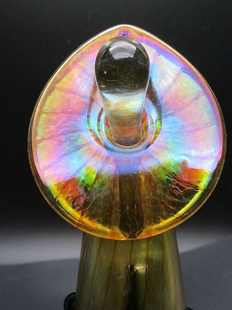 Ron Mynatt 2008 Iridescent Lily Perfume Bottle