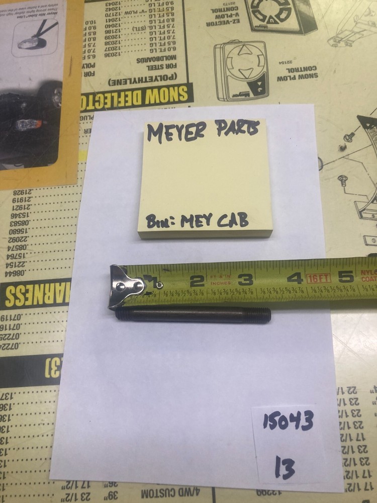 MEYER SNOW PLOW PUMP MOUNT STUD -PT.# 15043  E45,E46,E47
