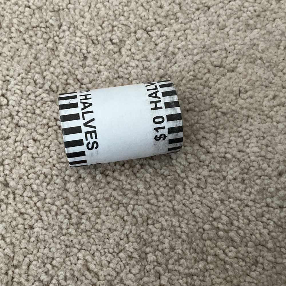 Half Dollar Coins $10 Roll Uncirculated US 50C