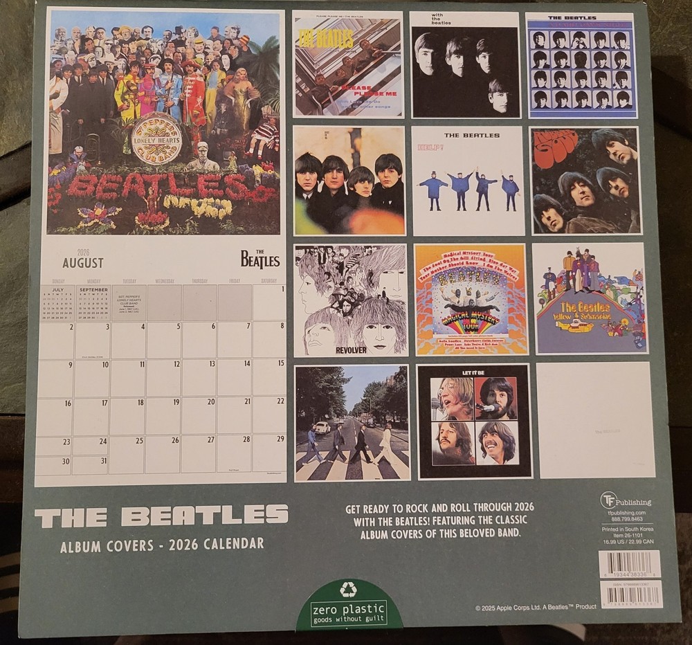Beatles Calendar