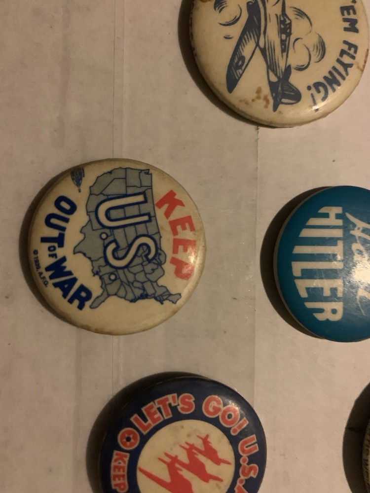 Ww2 American Home front Pins