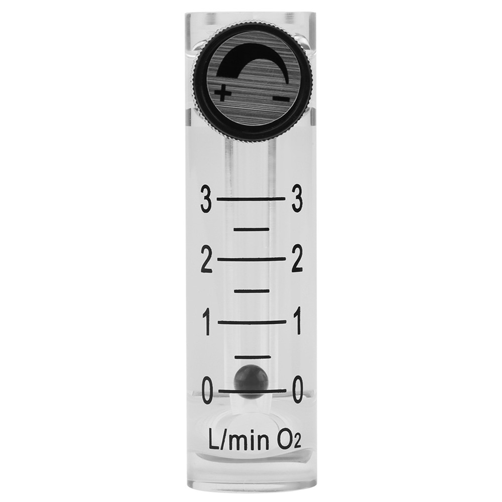 2 Meter 0-3LPM Meter With Control Valve For Oxygen/Air/Gas♡