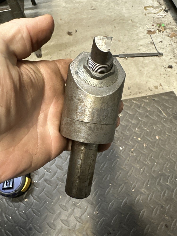 Devlieg Microbore Boring Head Fly Cutter Adjustable Bar 1” Shank Milling Machine