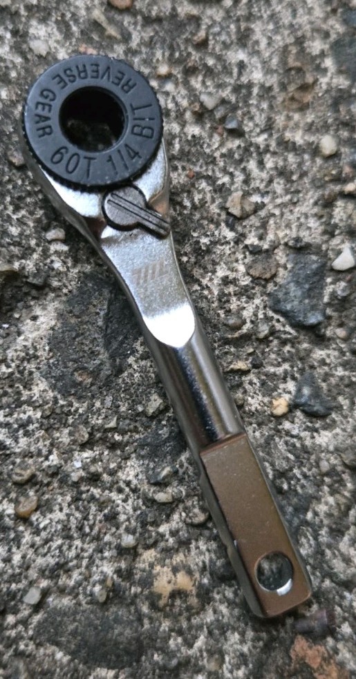 711L Flat End EDC Leatherman Flat Bit Ratchet 1/4" Hex