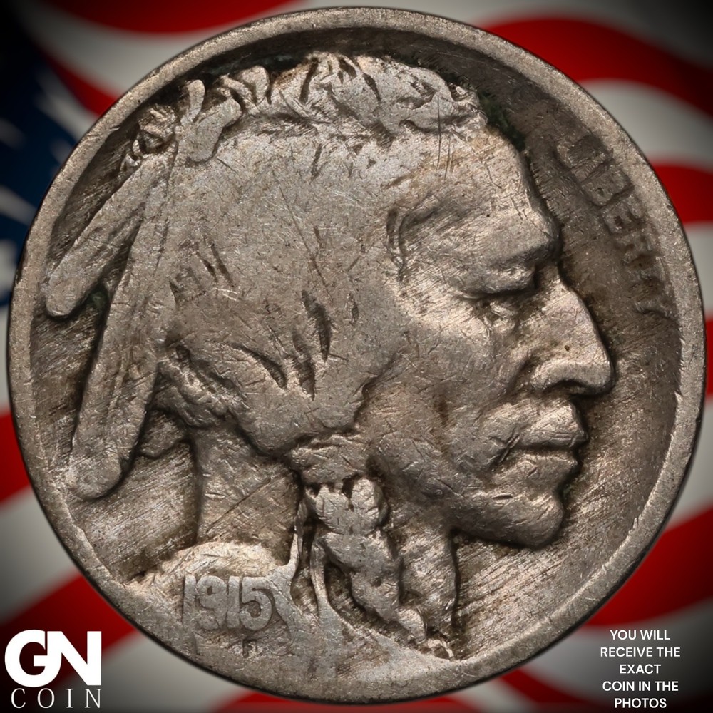 1915 P Buffalo Nickel A1464