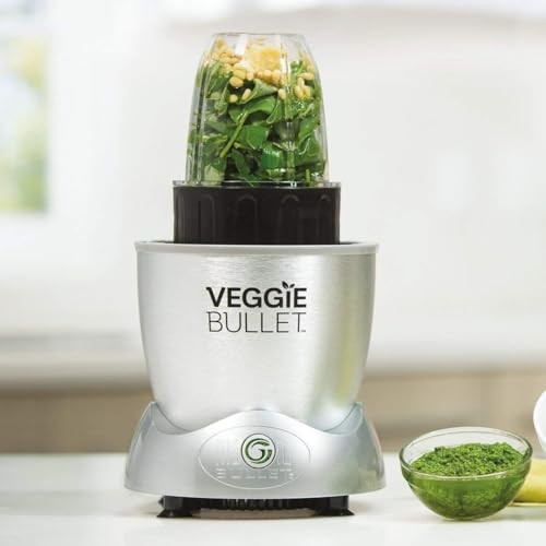 4-pc Replacement Blender Cup For Veggie Bullet Blade & Lid