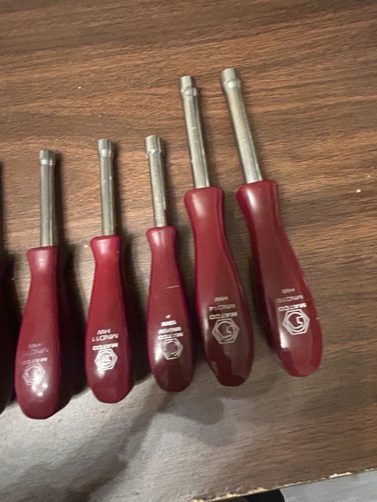 Matco 14pc Nut Grip Screwdriver Set Hard Handle