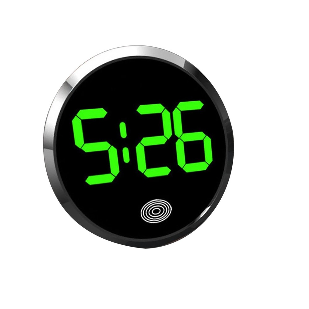 1× Car Dashboard Clock Digital Mini Electronic For Dash Vehicle Timekeeper