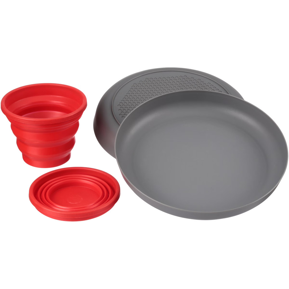 11-Piece Silicone Camping Mess Kit