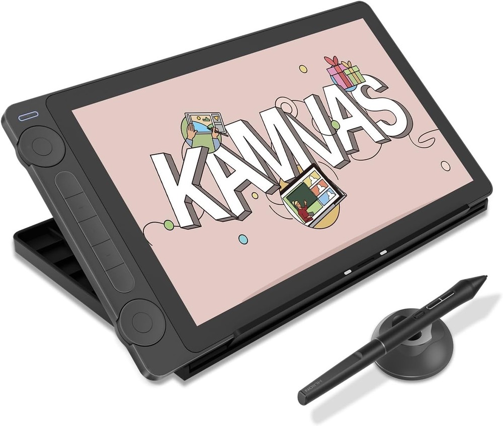 HUION Kamvas 13 Gen 3 Drawing Tablet 13.3", PenTech 4.0, PC, Mac, Android, READ