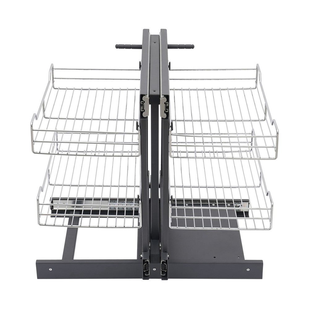 Pull-out Cupboard Organizer Pantry Shelves Kitchen Storage Shelf Holding Rack