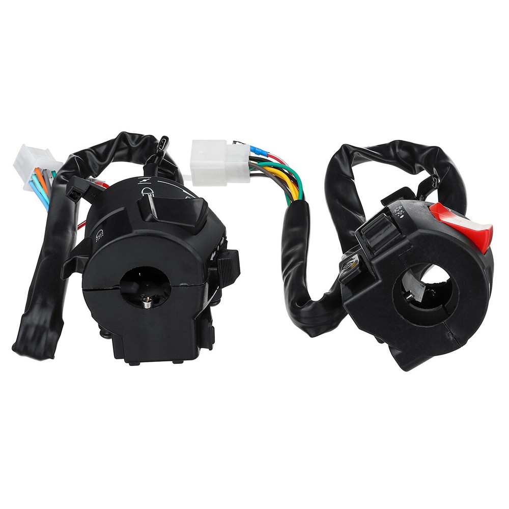 7/8" Motorcycle Handlebar Horn Button Turn Signal Headlight Controller Switch