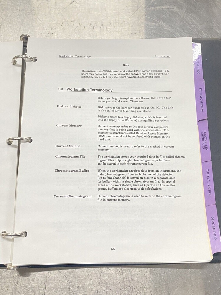 Waters Maxima 820 Chromatography Workstation - Users Guide / Instructions Manual