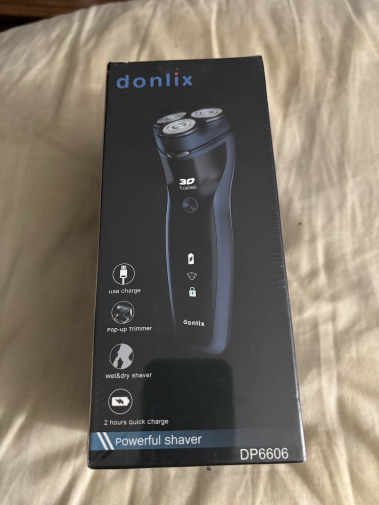 Donlix DP6606 Powerful Electric Shaver With Trimmer