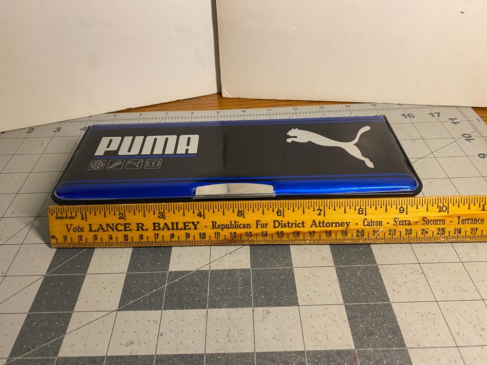 Puma Pencil Case Blue Black
