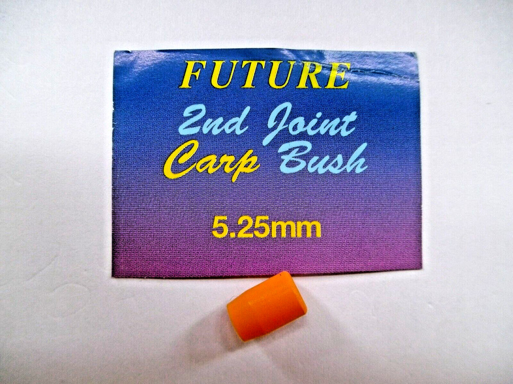 FUTURE MATCH EXTERNAL POLE BUSH PTFE 5.25mm ELASTIC SIZE 14-18 ORANGE