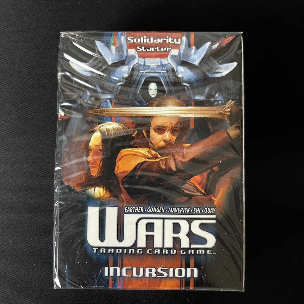 Wars CCG Incursion Nowhere to Hide Complete Starter Deck Set Sealed 6x