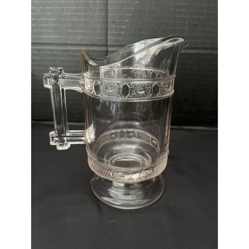 Two Band Pattern Creamer Pitcher Early 1900’s