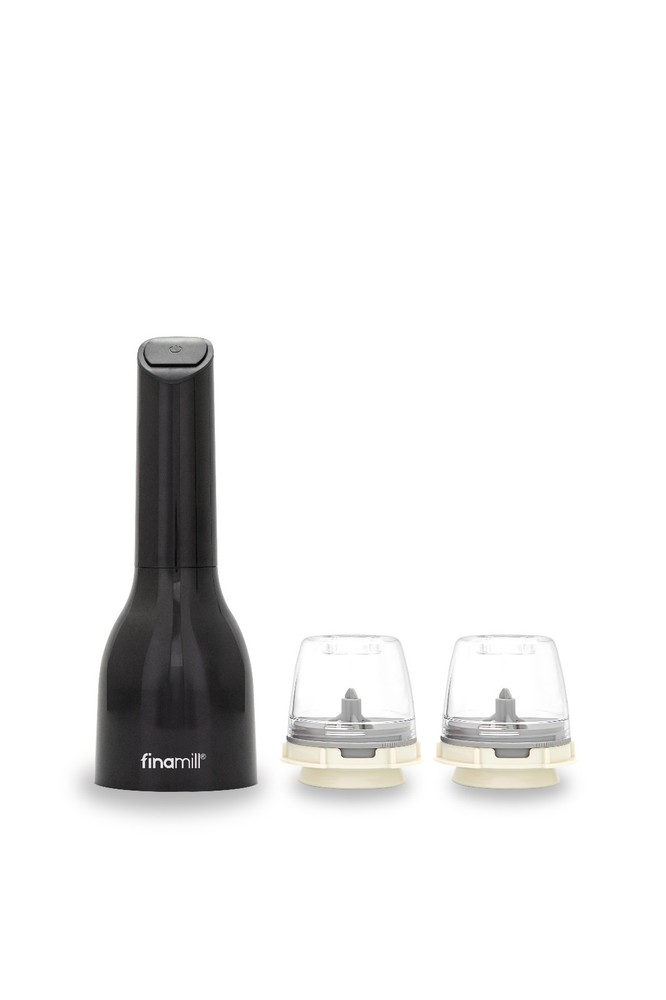 FinaMill First Generation Battery Operated Grinder, Midnight Black