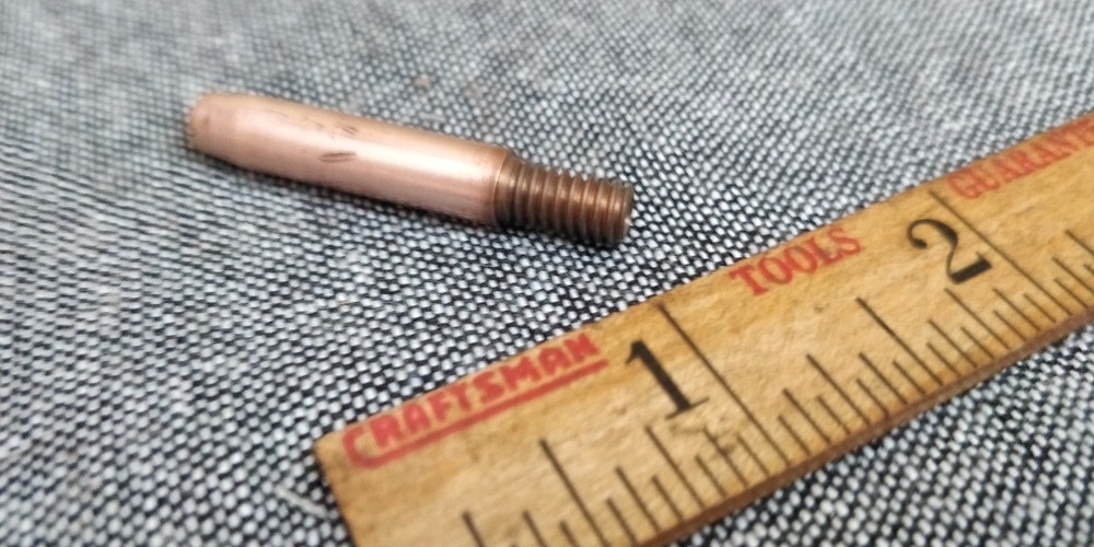 Torch Tip Contact Tip Tube .044" 12-24 thread