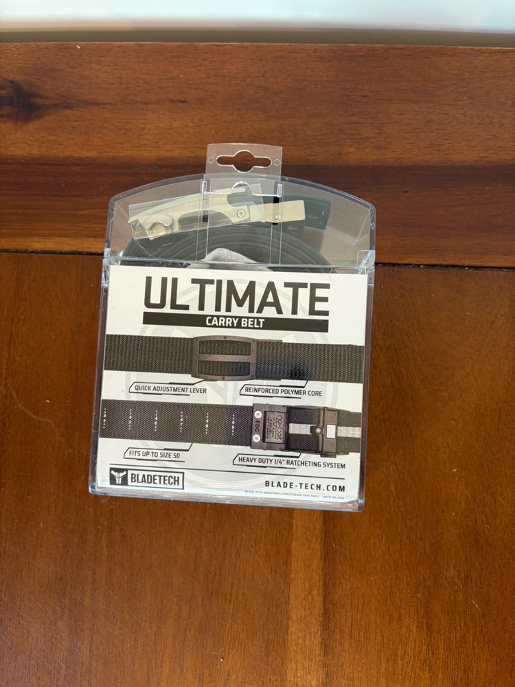 Blade-Tech Ultimate Carry Belt Adjustable Stiff Nylon