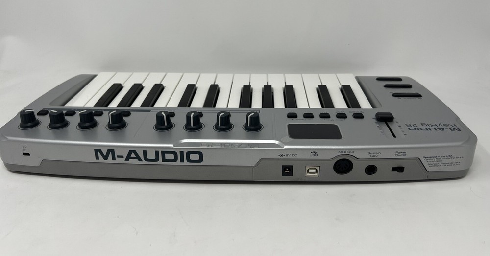 M-AUDIO KEYRIG 25 EASY TO USE 25 NOTE USB KEYBOARD Pre-owned