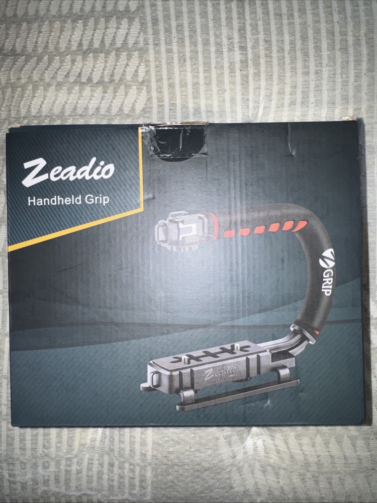 Zeadio Mobile Smartphone Video Handle Portable, Handheld Grip Stabilizer Camera
