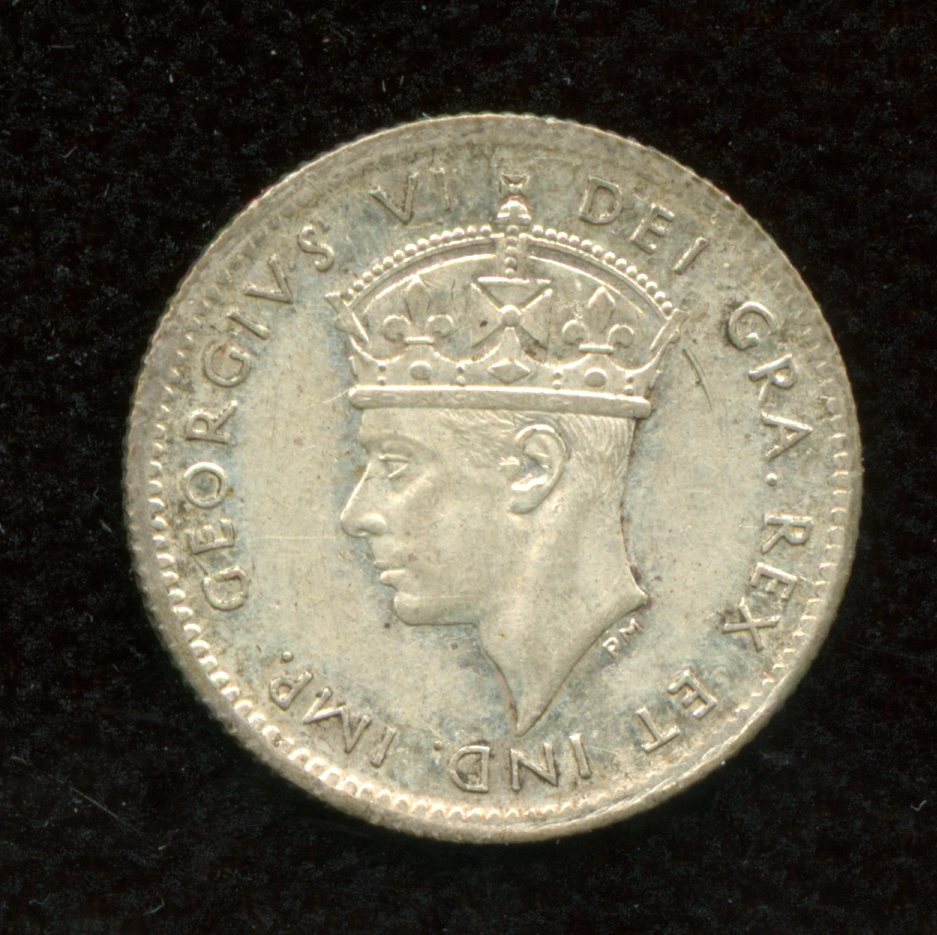 1945 Newfoundland Five Cents C6