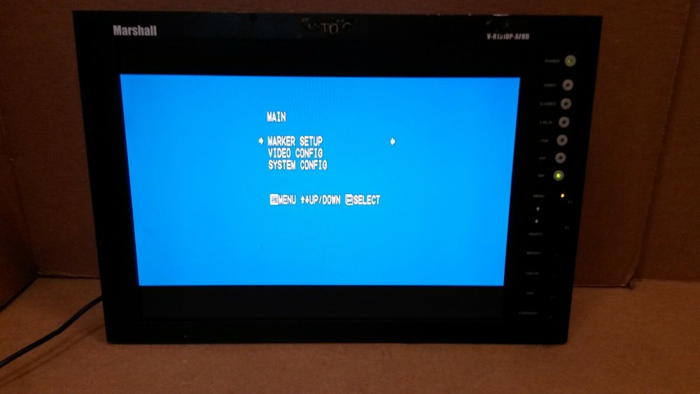 Marshall V-R151DP-AFHD High Definition LCD Panel With AC/adapter