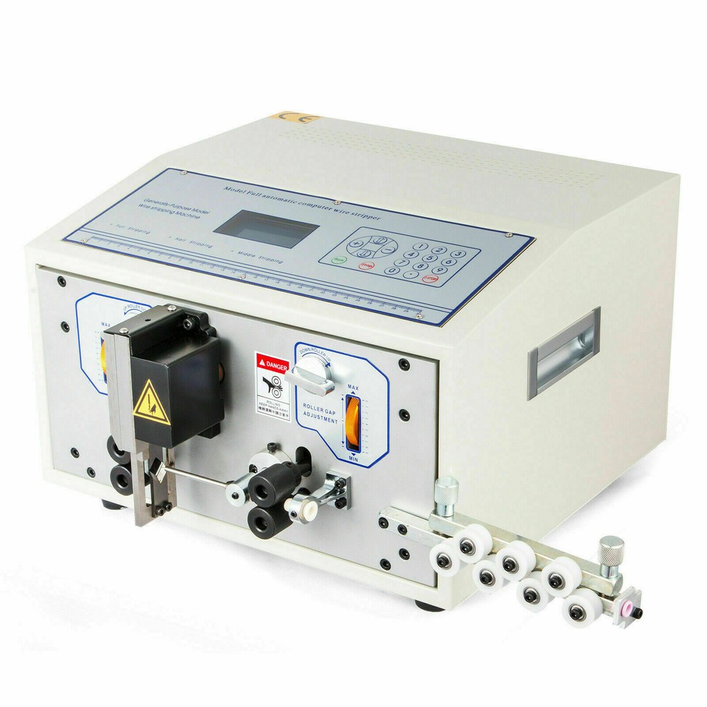 Automatic Computer Wire Stripping Cutting Peeling Machine Stripper 0.1-4.5mm² CE