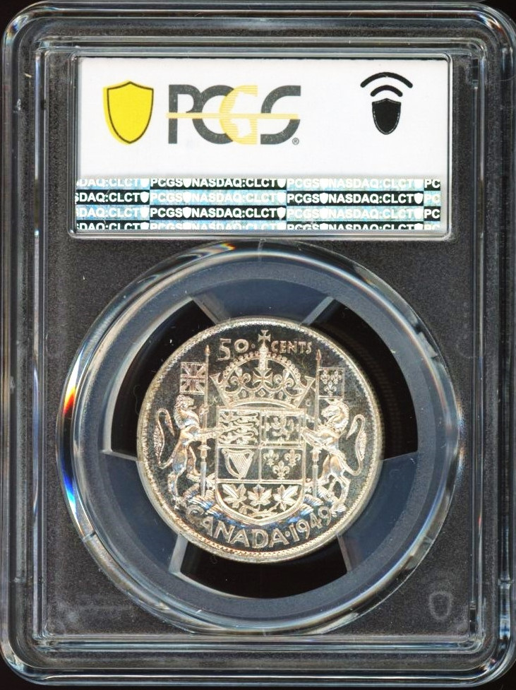 1949 Canada 50 cents PCGS MS64