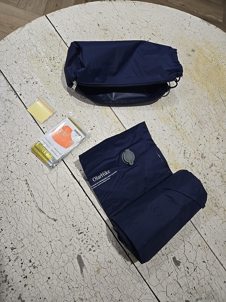 Olarhike Camping Sleeping Pad Backpacking Blue