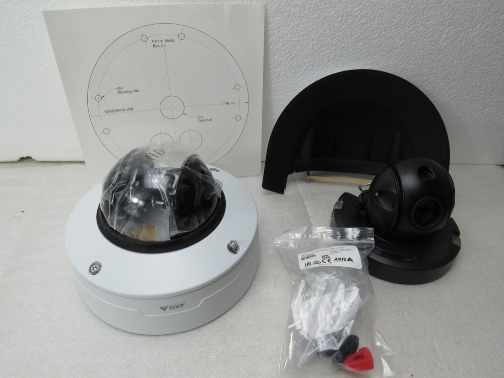 Axis Q3536-LVE 4MP Dome Camera 29mm Lightfinder Forensic WDR Deep Learning [CTD]