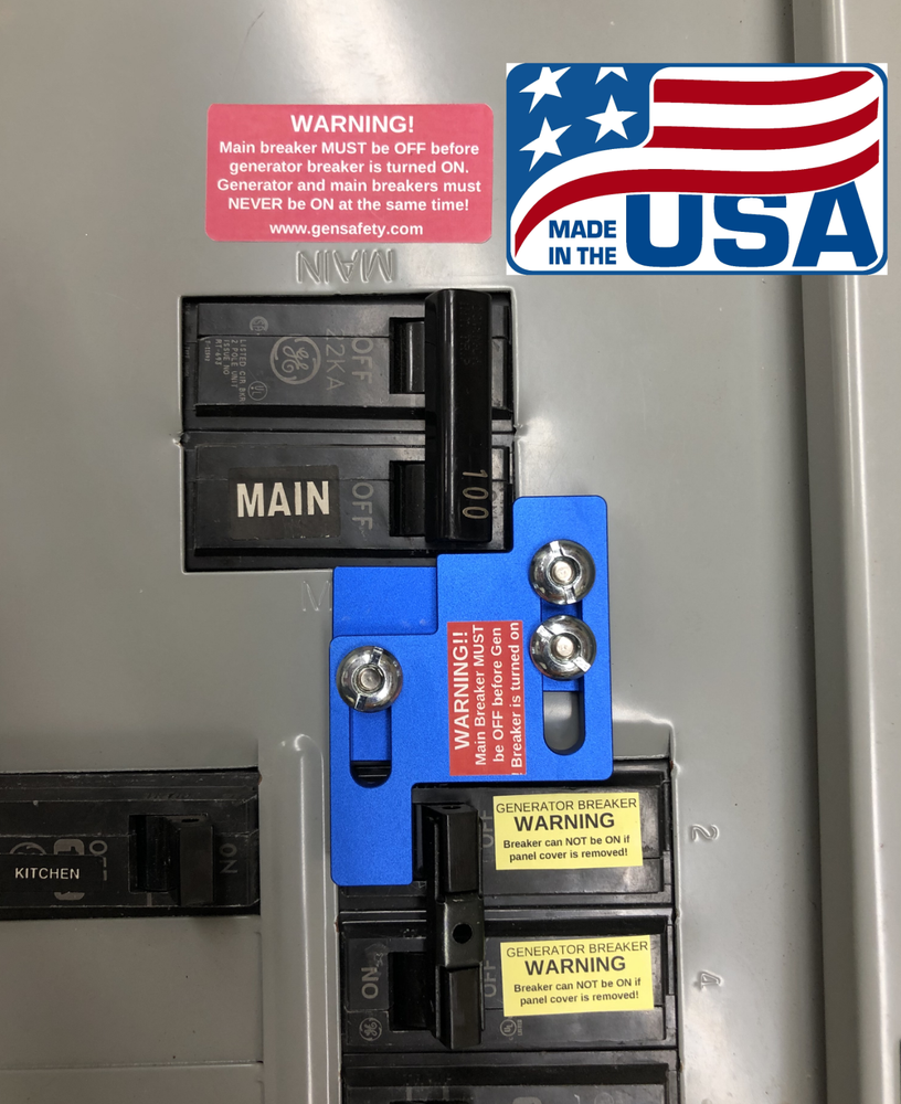 Generator Interlock Kit for GE 100 Amp Panel GEN-100