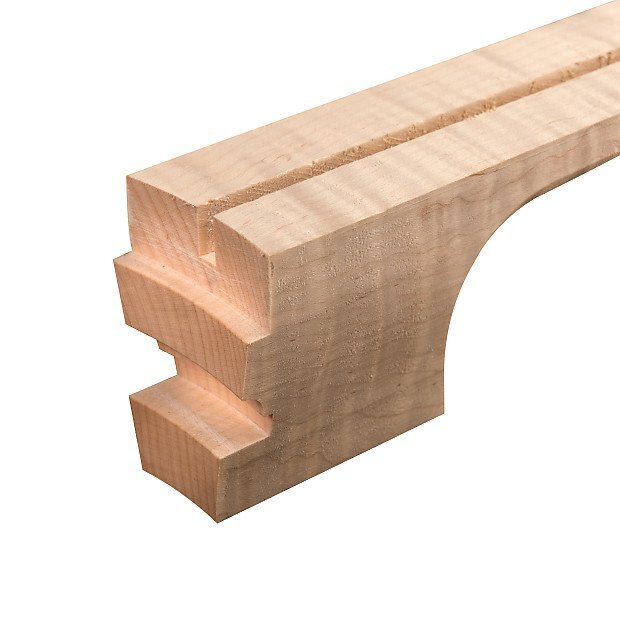 Five-Star Bluegrass Banjo Neck, Curly Maple